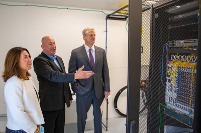 Gov Baker visits Berkshire network Gov Baker visits Berkshire network