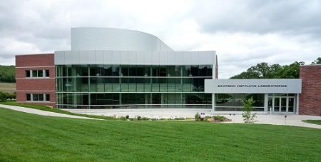 Luther College building in Decorah Iowa Luther College building in Decorah Iowa