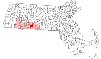 Map of Wilbraham Map of Wilbraham