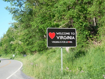 Virginia is for lovers sign Virginia is for lovers sign