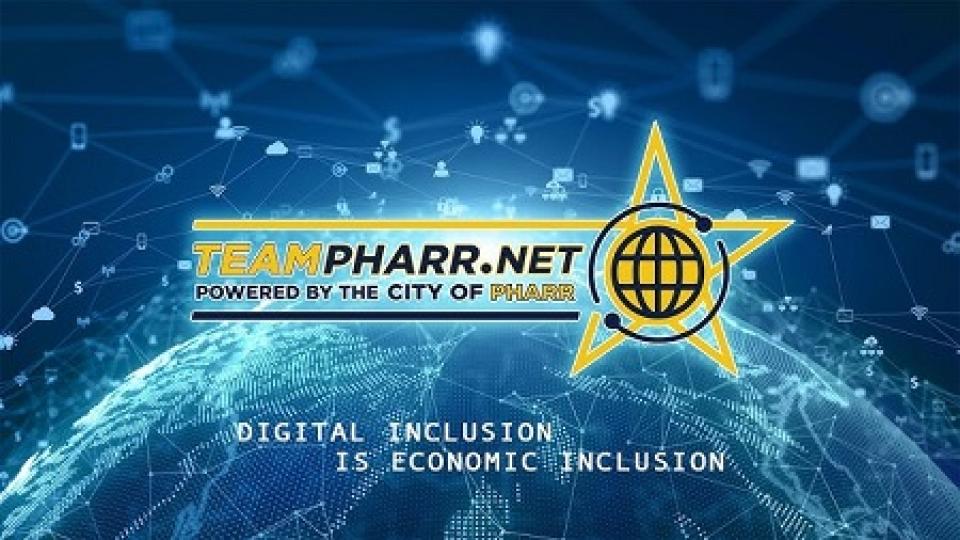 Pharr Net logo and tagline Pharr Net logo and tagline