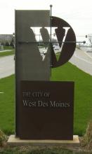 West Des Moines sign West Des Moines sign